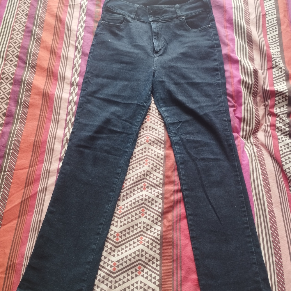 Lee Women's Straight Leg Jeans - Dark Blue